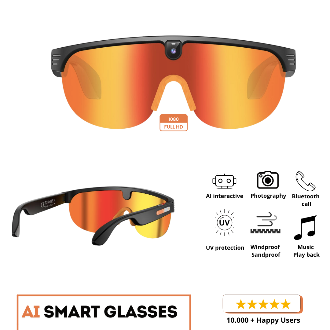 Smart Glasses with HD Camera